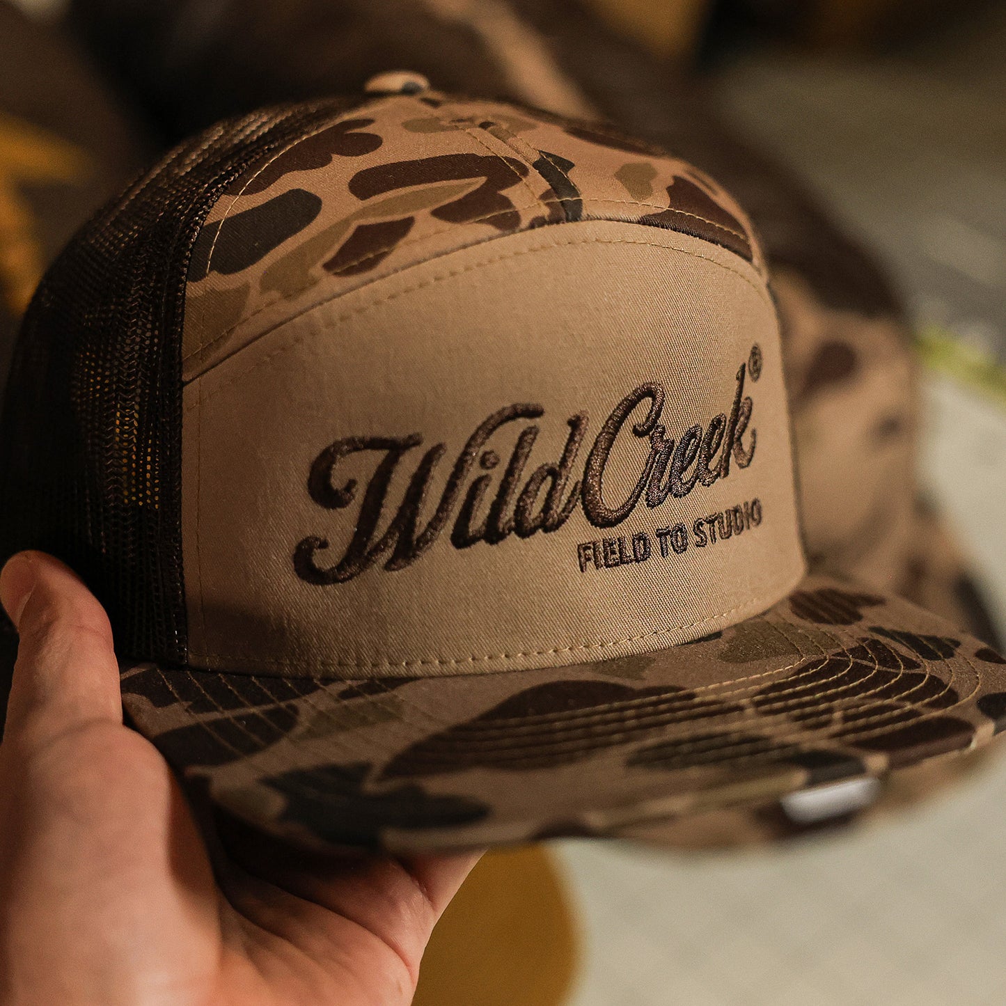 Premium Operational Camo Support Cap - Wild Creek®