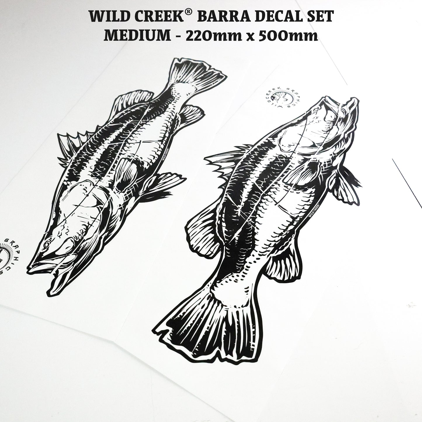 Barramundi Decal Set ( Wild Creek )