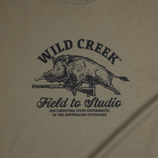 Australian Wild Boar T-Shirt by Wild Creek®