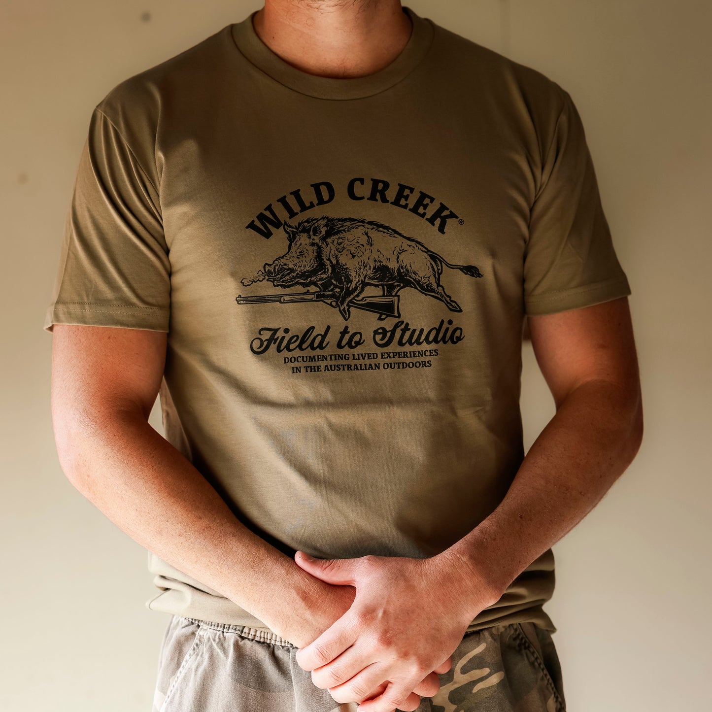 Australian Wild Boar T-Shirt by Wild Creek®