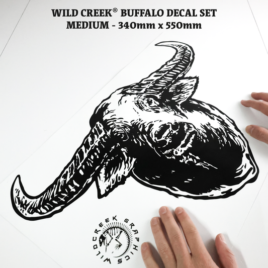 Buffalo Bull ( Decal )