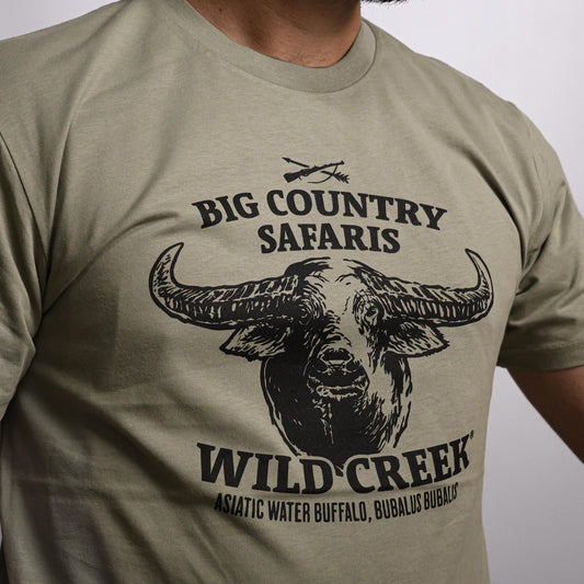 The Buffalo Tee - Wild Creek® x Big Country Safaris Collaboration