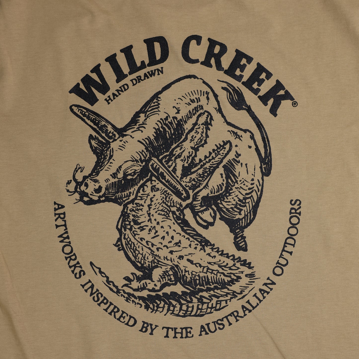 Wild Creek® Scrub Bull vs. Croc Tee