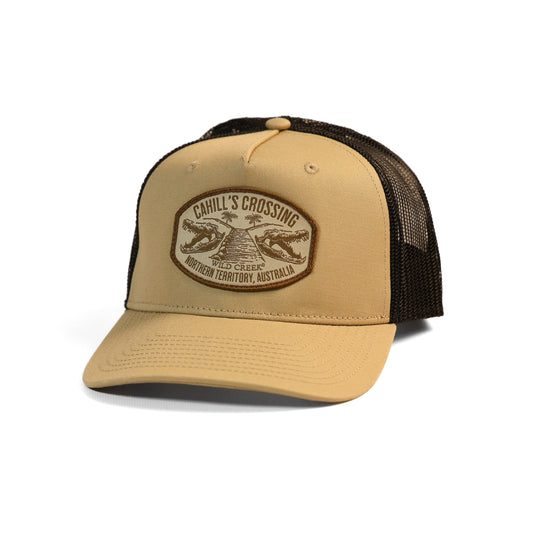 Wild Creek® - Patched Cahill's Crossing Trucker Cap (High-Profile)