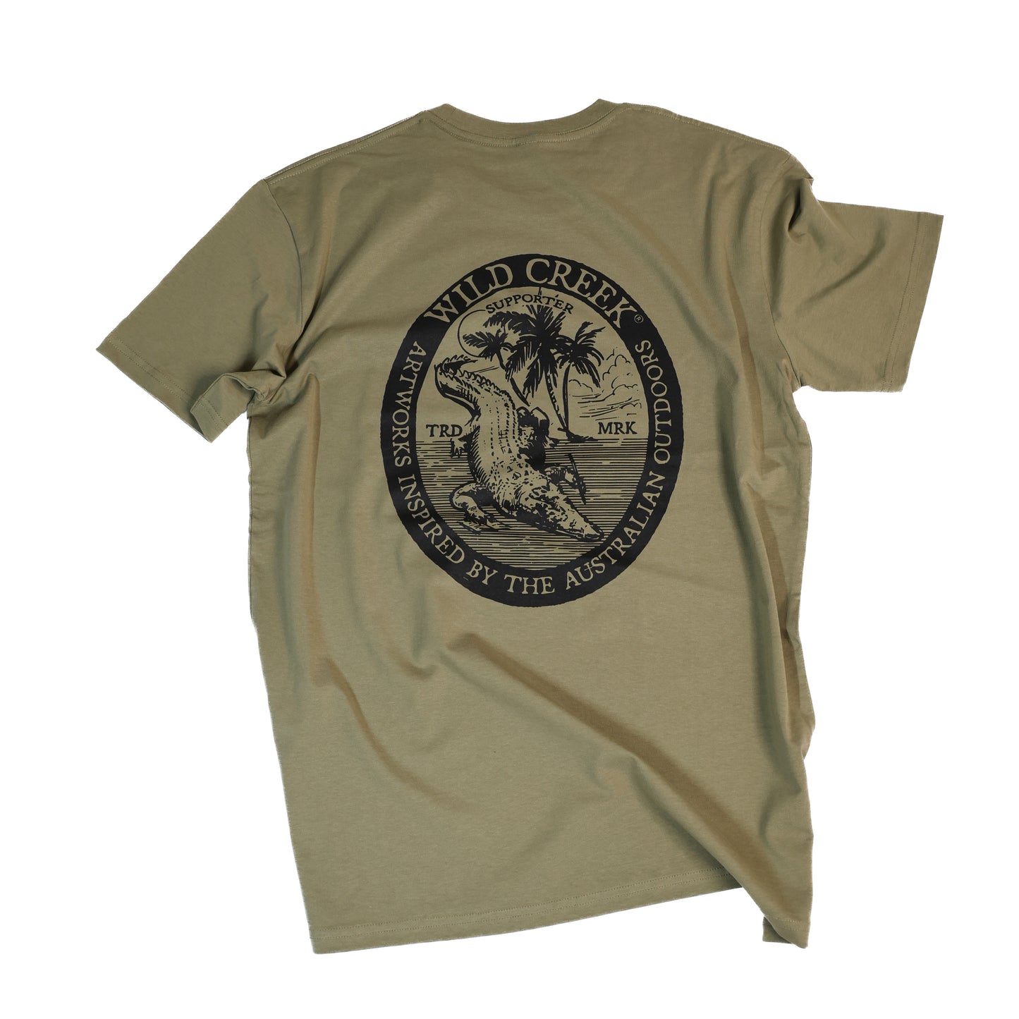 Wild Creek® Saltwater Crocodile Vintage T-Shirt