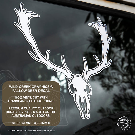 Large Fallow Buck Graphic - Wild Creek Graphics®