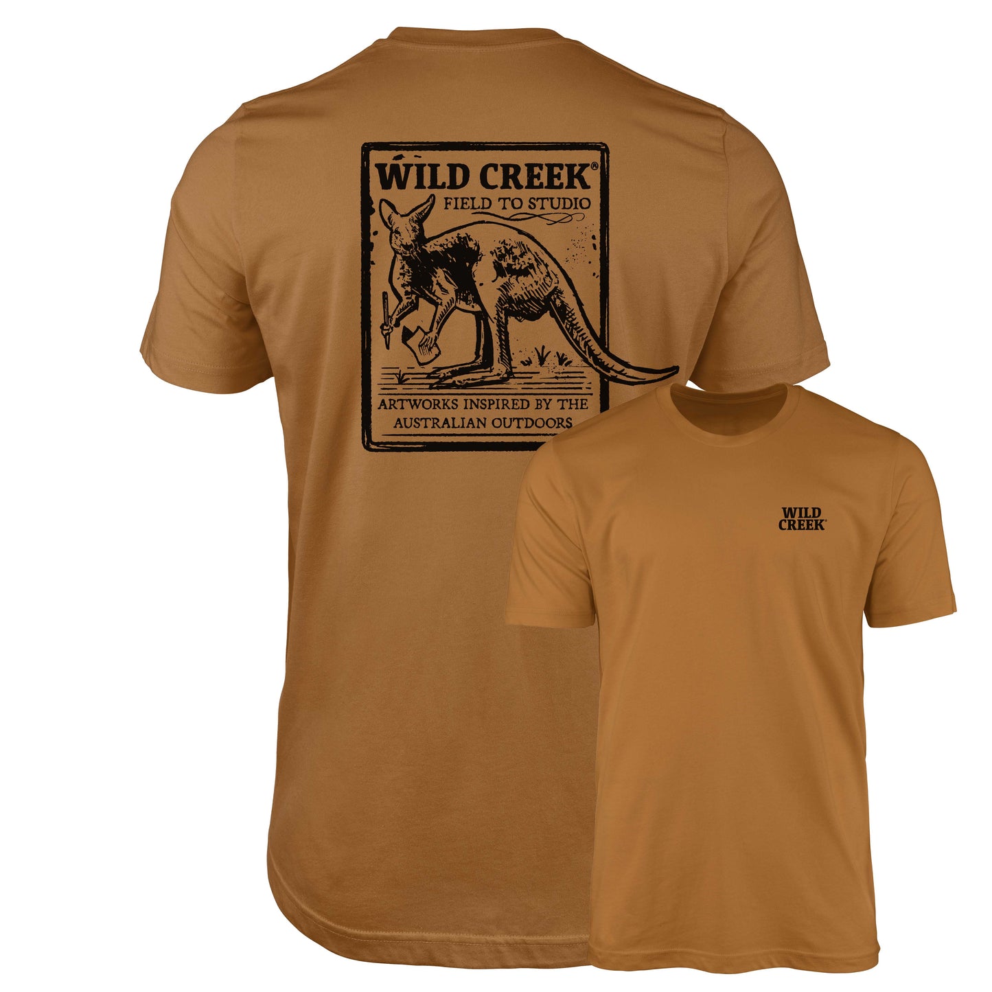 Wild Creek® Kangaroo Vintage T-Shirt