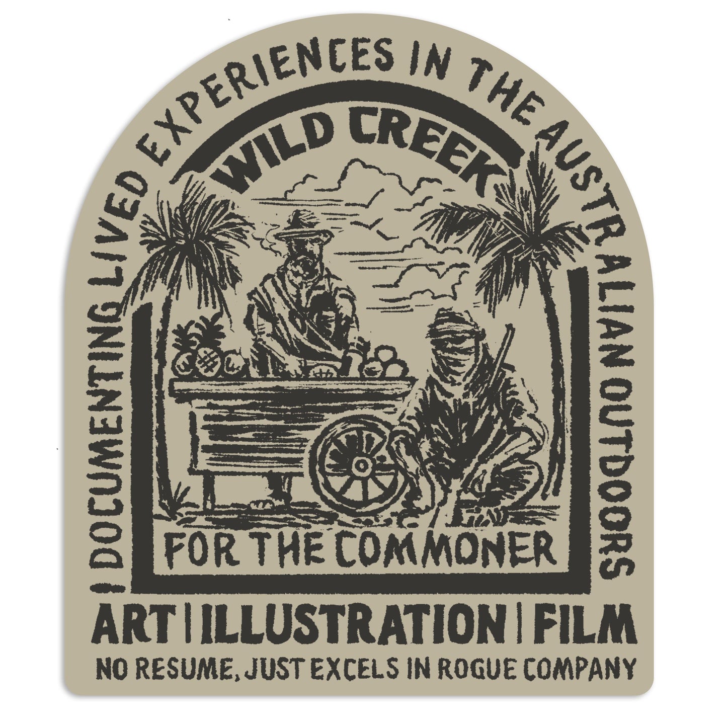 Rogue Supporter Sticker - Wild Creek