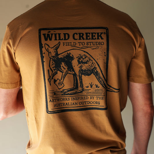 Wild Creek® Kangaroo Vintage T-Shirt