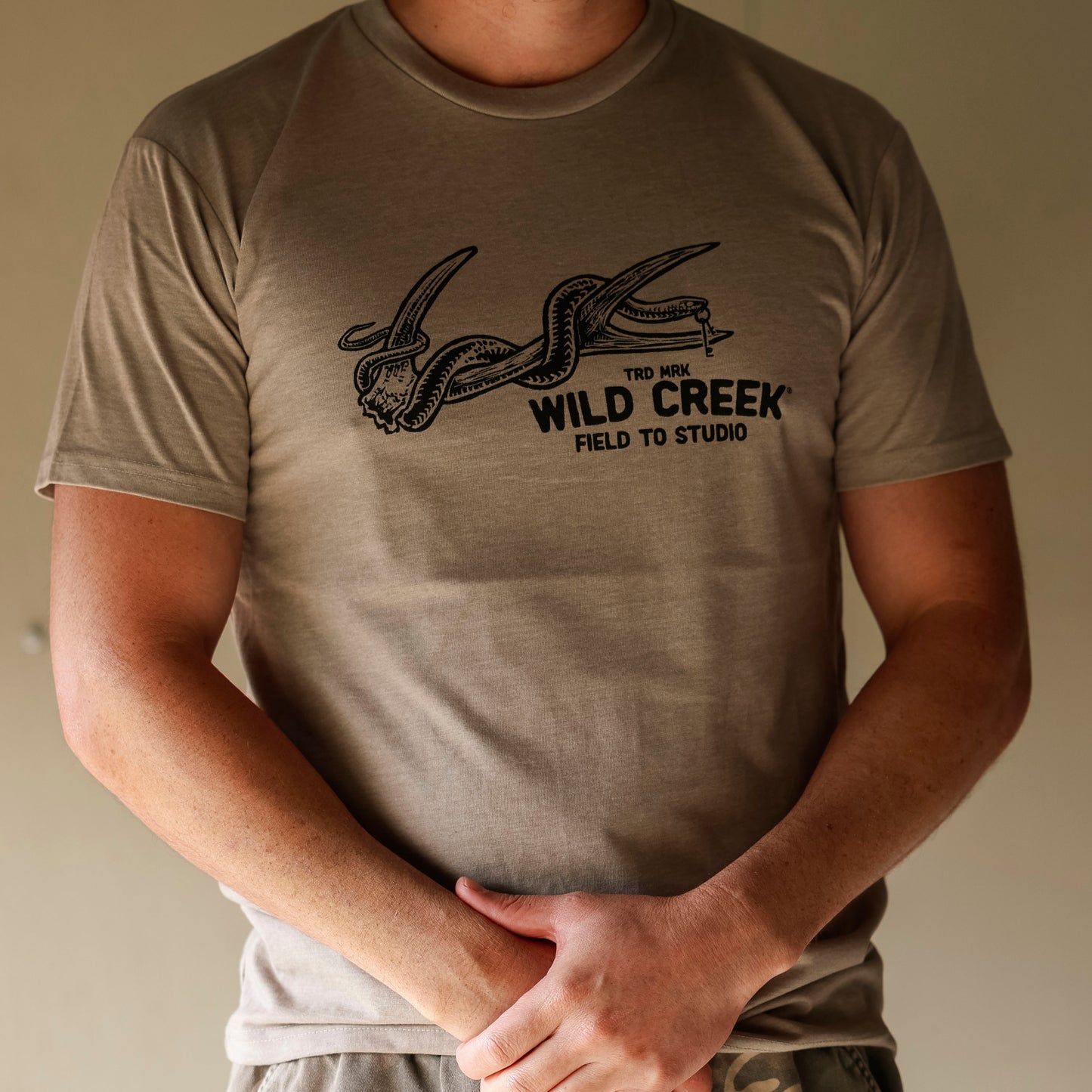 Wild Creek® Sambar Deer Cast Snake T-Shirt