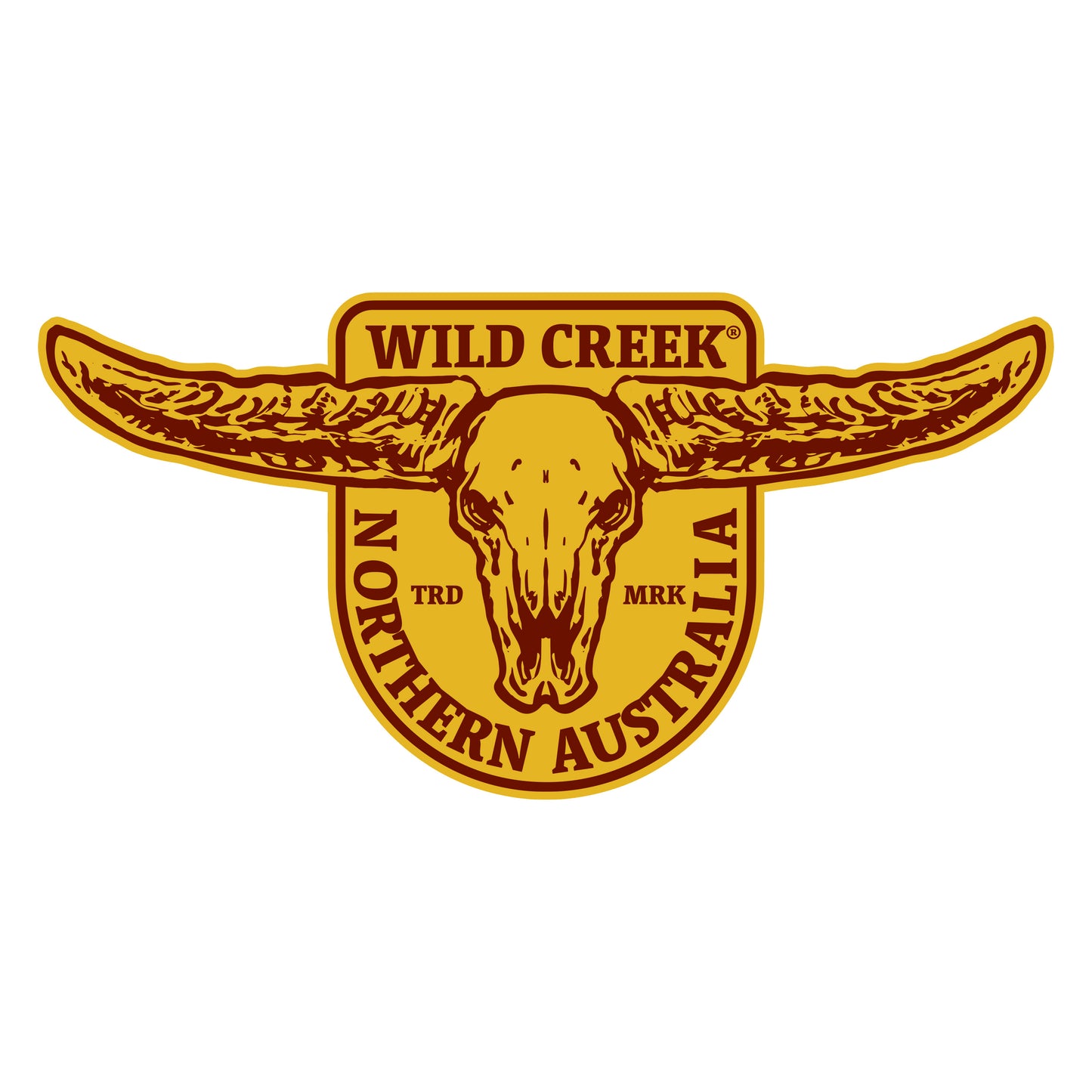 Buffalo Bull Sticker - Wild Creek