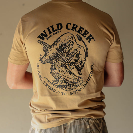 Wild Creek® Scrub Bull vs. Croc Tee