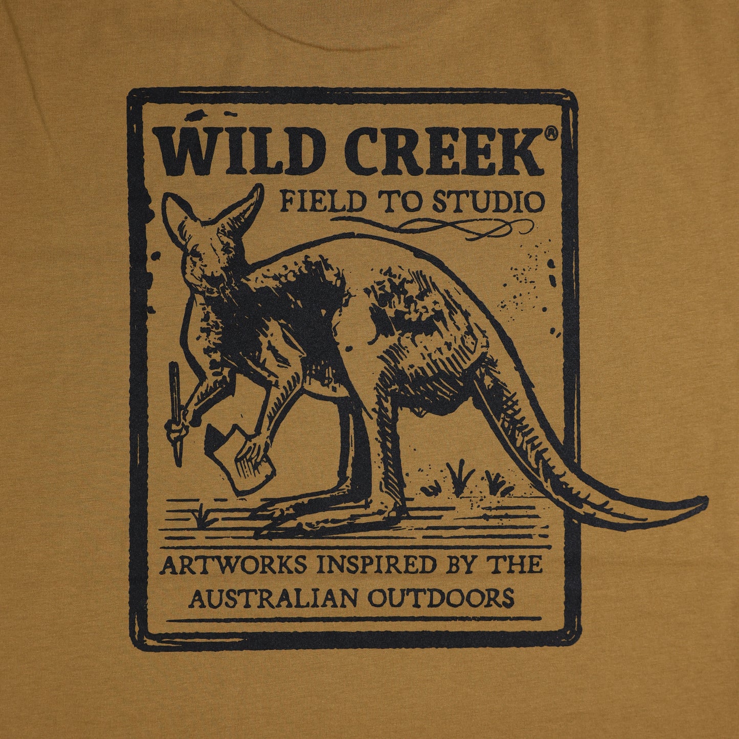 Wild Creek® Kangaroo Vintage T-Shirt