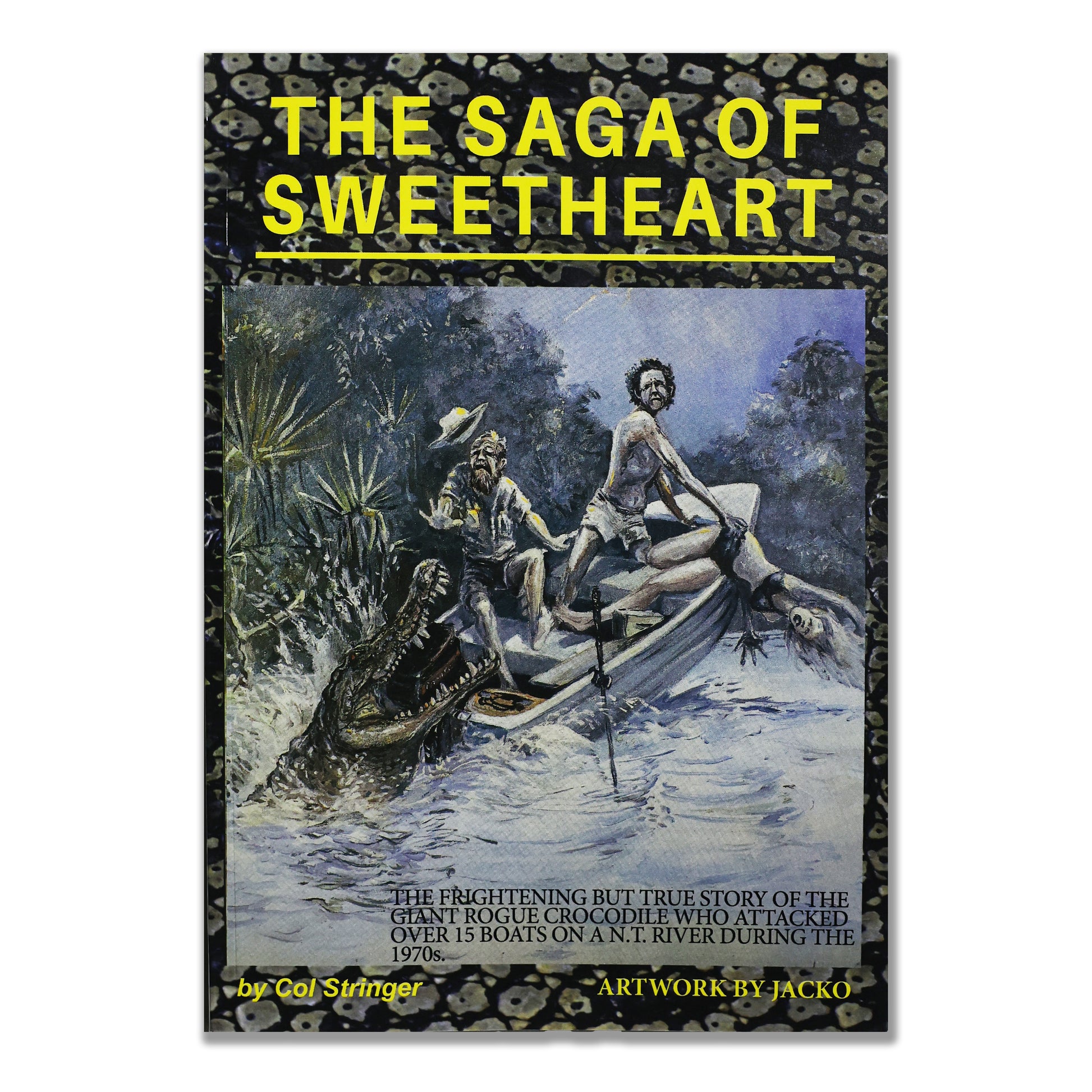 Book cover of 'The Saga of Sweetheart' with artwork and text.